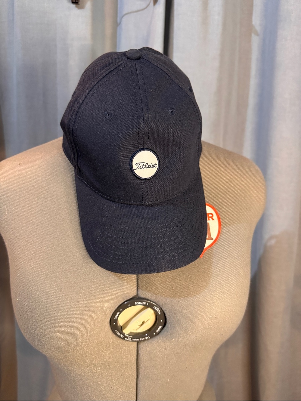 Titleist Navy Cotton Strapback Cap